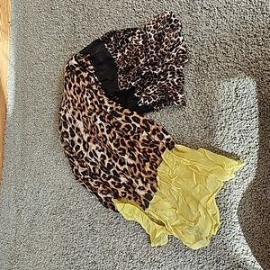 Express leopard scarf